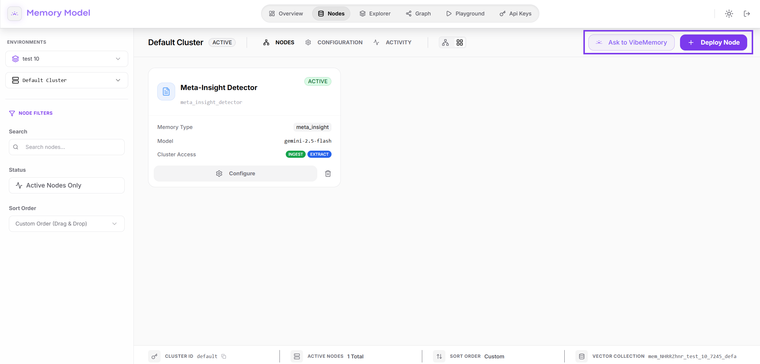 Create node - AI form - Light