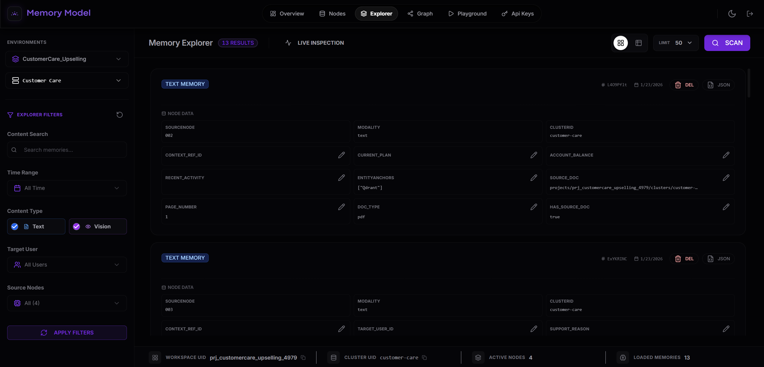 Scanning Memories - Dark